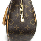 Louis Vuitton Brown Monogram Canvas Handbag — view 7