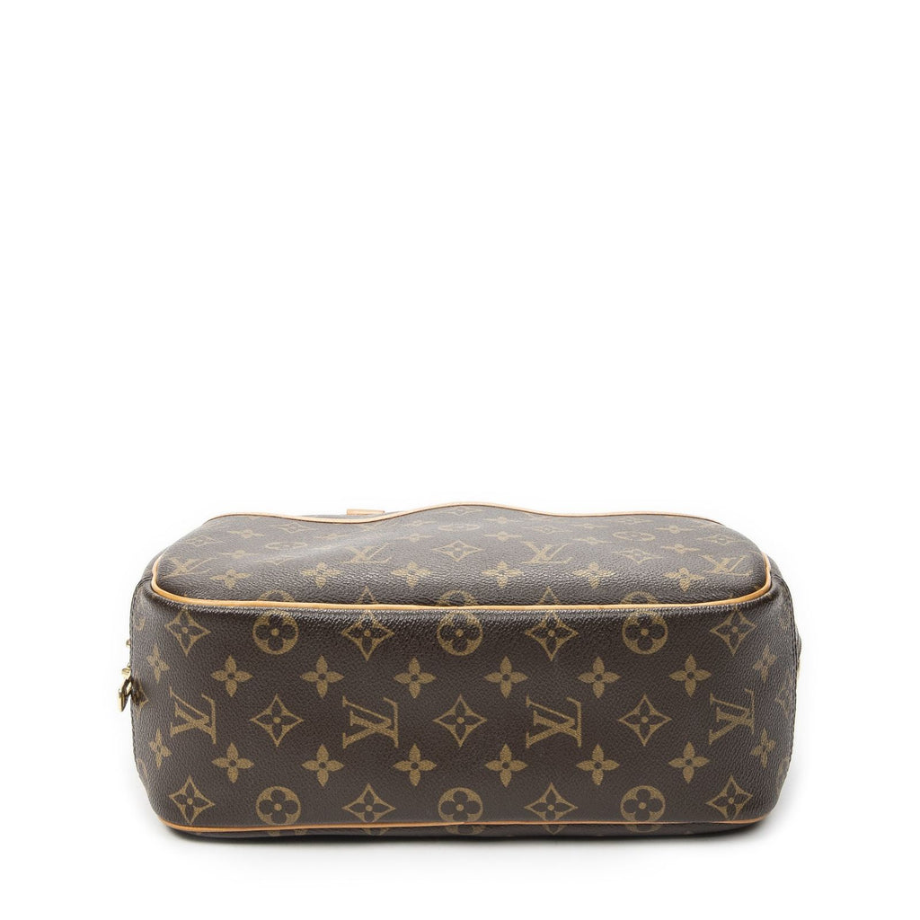 Louis Vuitton Brown Monogram Canvas Handbag — view 6