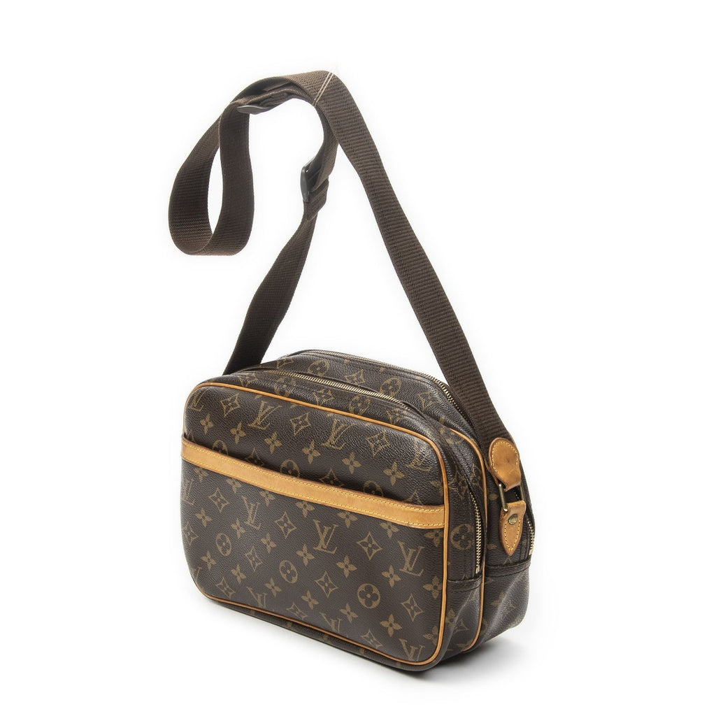 Louis Vuitton Reporter Brown Monogram Canvas Messenger — view 2
