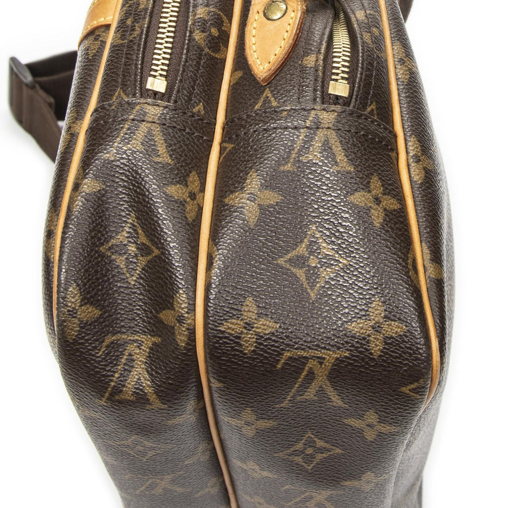 Louis Vuitton Reporter Brown Monogram Canvas Messenger — view 8