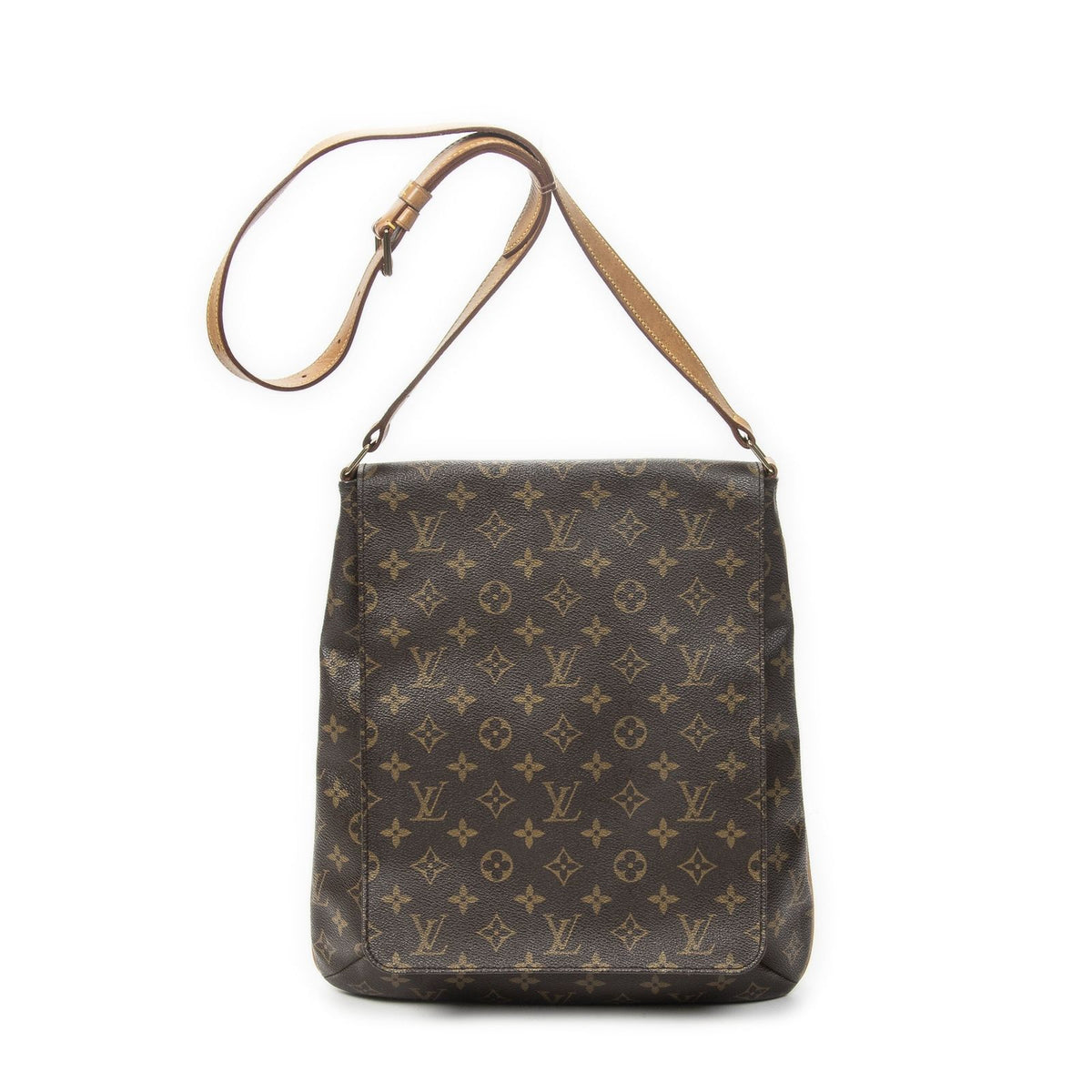 Louis Vuitton Musette Brown Monogram Canvas Messenger