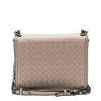 Bottega Veneta Mini Runway Pink Intrecciato Leather Messenger — view 5