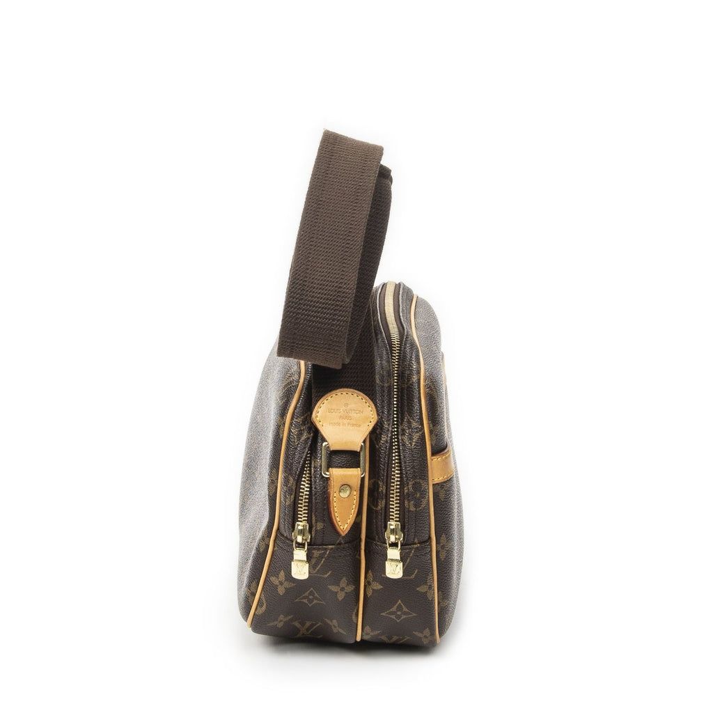 Louis Vuitton Reporter Brown Monogram Canvas Messenger — view 4