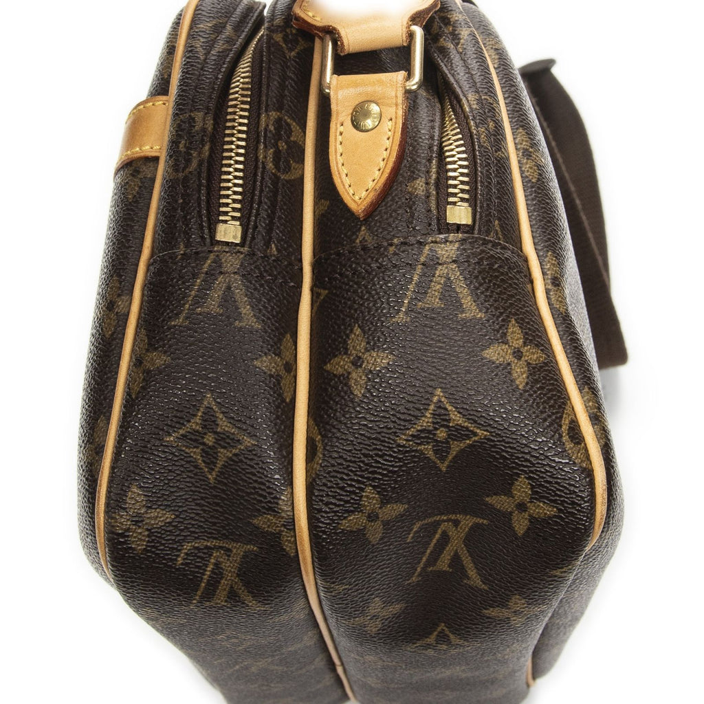 Louis Vuitton Reporter Brown Monogram Canvas Messenger — view 8