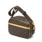 Louis Vuitton Reporter Brown Monogram Canvas Messenger — view 2