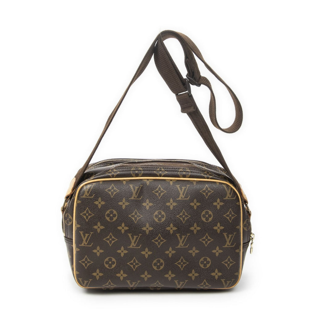 Louis Vuitton Reporter Brown Monogram Canvas Messenger — view 5