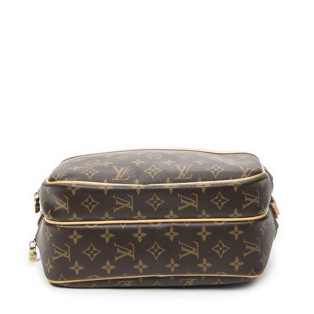 Louis Vuitton Reporter Brown Monogram Canvas Messenger — view 6