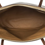Celine Dome Top Handle Brown Macadam Canvas — view 9