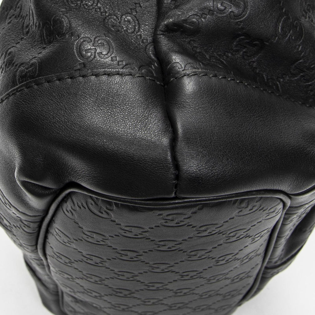 Gucci Sukey Top Handle Black Guccissima — view 7