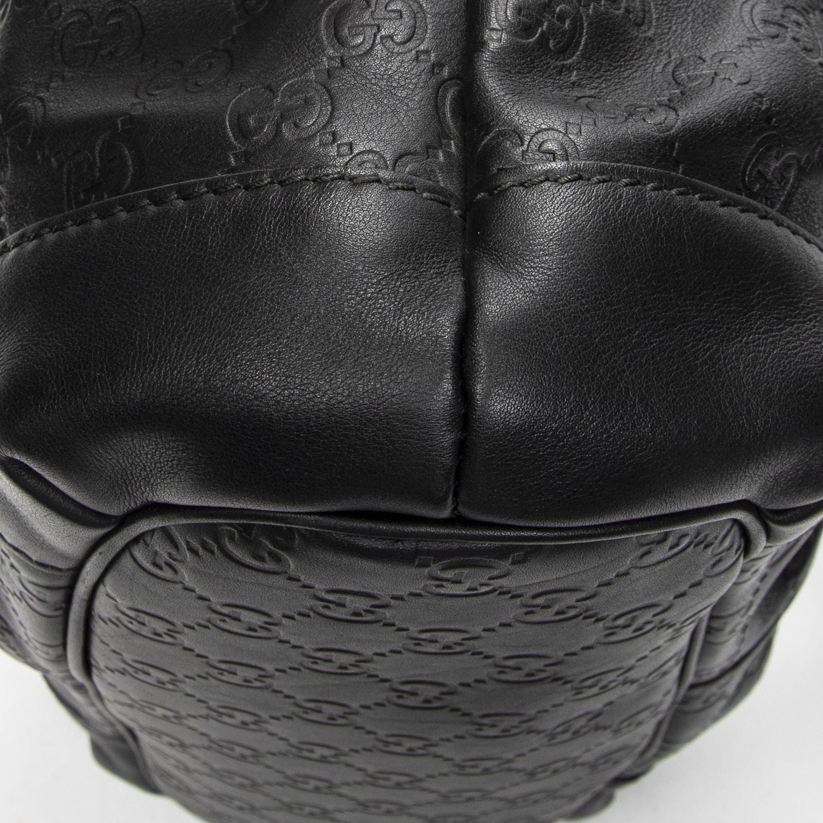 Gucci Sukey Top Handle Black Guccissima — view 8