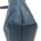 Loewe Anagram Tote Teal Blue Calfskin Leather — view 7