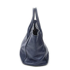 Prada Horizontal Tote Royal Blue Vitello Daino — view 3