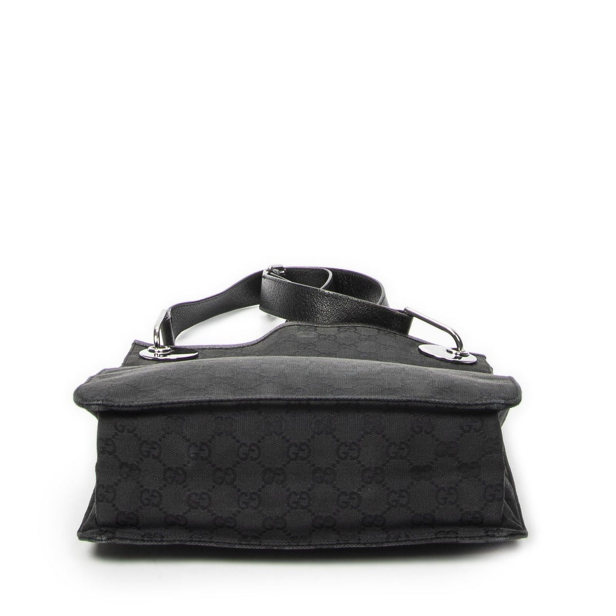 Gucci Vertical Eclipse Black GG Canvas Messenger — view 6