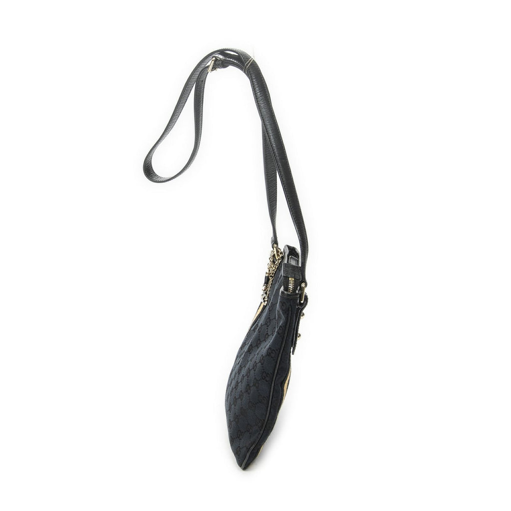 Gucci Web Jolique Crossbody Black GG Canvas — view 3