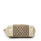 Gucci Mayfair Tote Ivory Beige GG Canvas — view 6