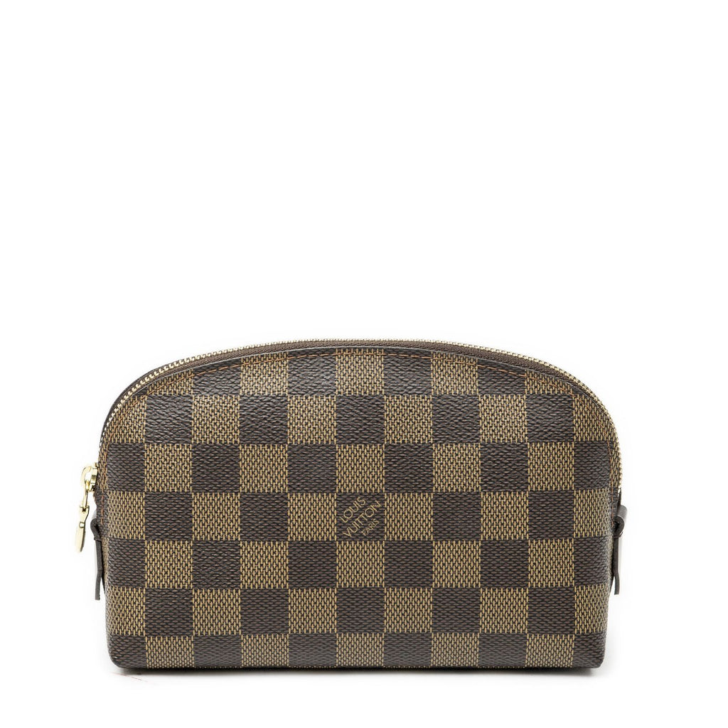 Louis Vuitton Makeup Pouch Brown Damier Ebene