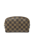 Louis Vuitton Makeup Pouch Brown Damier Ebene