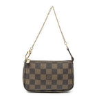 Louis Vuitton Mini Pochette Brown Damier Ebene