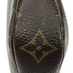 Louis Vuitton Mini Pochette Brown Monogram Canvas — view 7