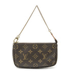 Louis Vuitton Mini Pochette Brown Monogram Canvas — view 5