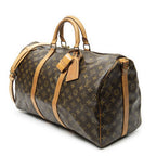 Louis Vuitton Keepall Bandouliere Brown Monogram Canvas — view 2