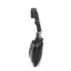 Loewe Anagram Front Pocket Messenger Black Gray Calfskin Leather — view 3