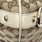 Gucci Abbey Crossbody Ivory Beige GG Canvas — view 7