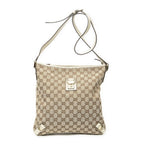 Gucci Abbey Crossbody Ivory Beige GG Canvas