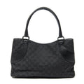 Gucci Tote Black GG Canvas