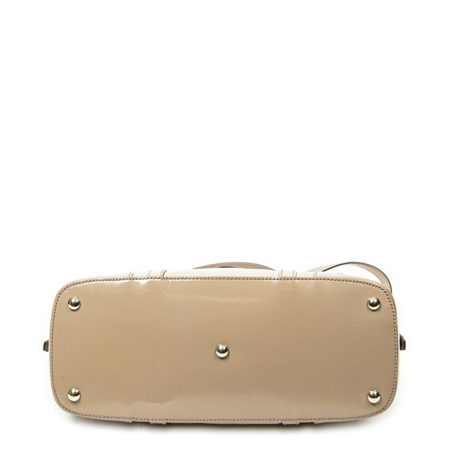Gucci Nice Top Handle Light Pink Micro Guccissima Patent Leather — view 6