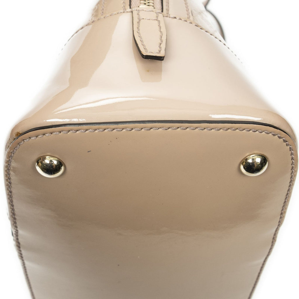 Gucci Nice Top Handle Light Pink Micro Guccissima Patent Leather — view 7