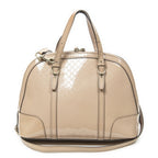 Gucci Nice Top Handle Light Pink Micro Guccissima Patent Leather — view 5