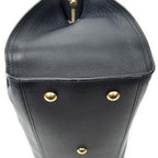 Saint Laurent Small Classic Cabas Navy Calfskin Leather Messenger — view 7