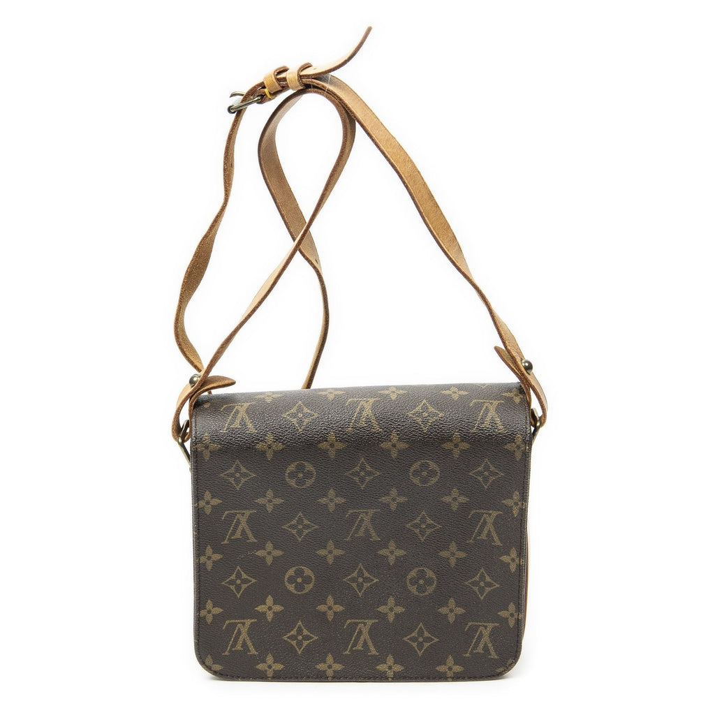 Louis Vuitton Cartouchiere Brown Monogram Canvas Messenger — view 5
