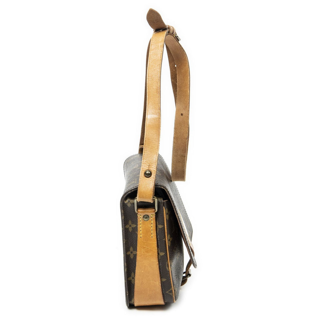 Louis Vuitton Cartouchiere Brown Monogram Canvas Messenger — view 4