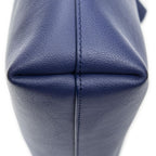 Saint Laurent Shoppingtote Navy Calfskin Leather Messenger — view 8