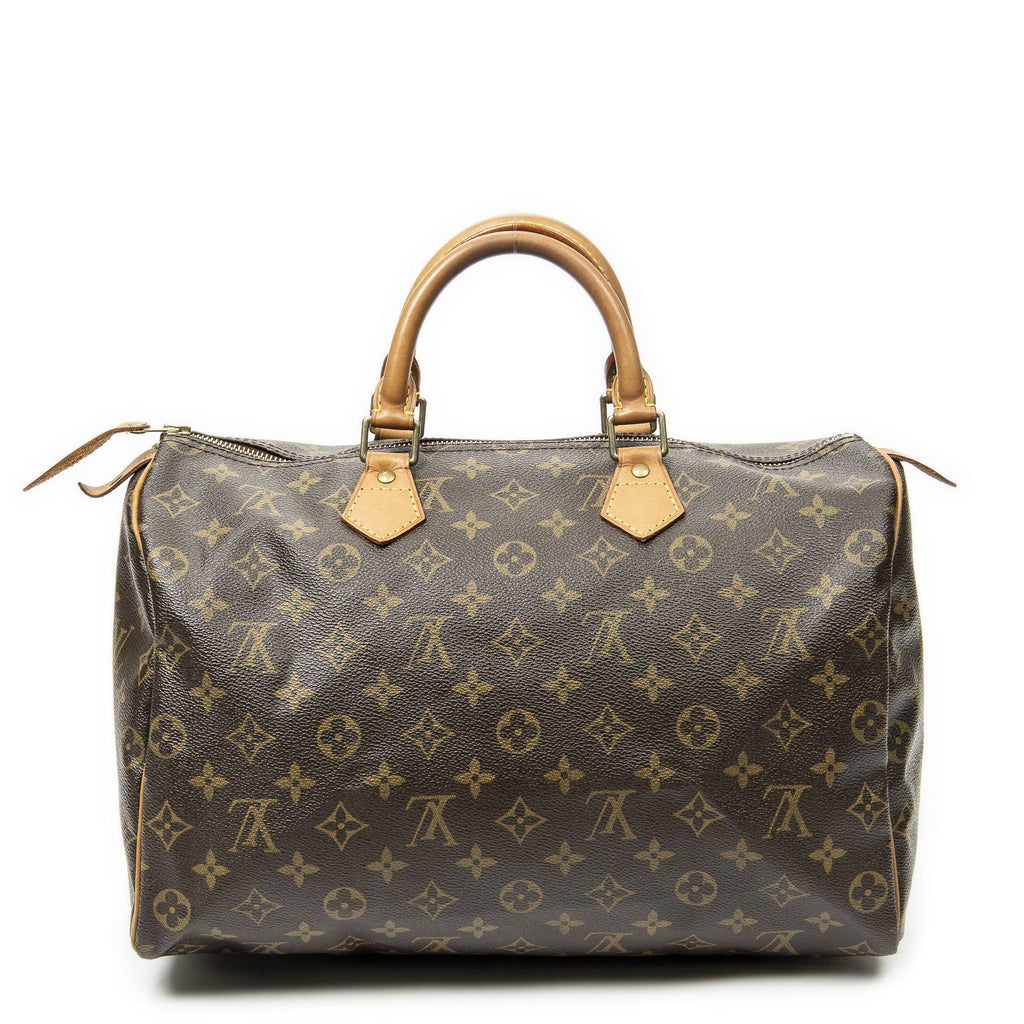 Louis Vuitton Speedy Brown Monogram Canvas Handbag — view 5