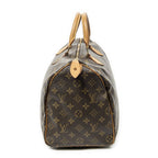 Louis Vuitton Speedy Brown Monogram Canvas Handbag — view 3