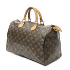 Louis Vuitton Speedy Brown Monogram Canvas Handbag — view 2