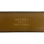 Hermes Belt Dark Brown Light Motif — view 4