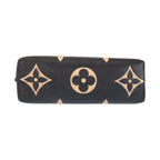 Louis Vuitton Monogram Empreinte Cosmetic PM Black Beige Leather Pouch Makeup — view 9