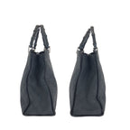 Gucci Bamboo Black Silver Nylon 002 Tote — view 8