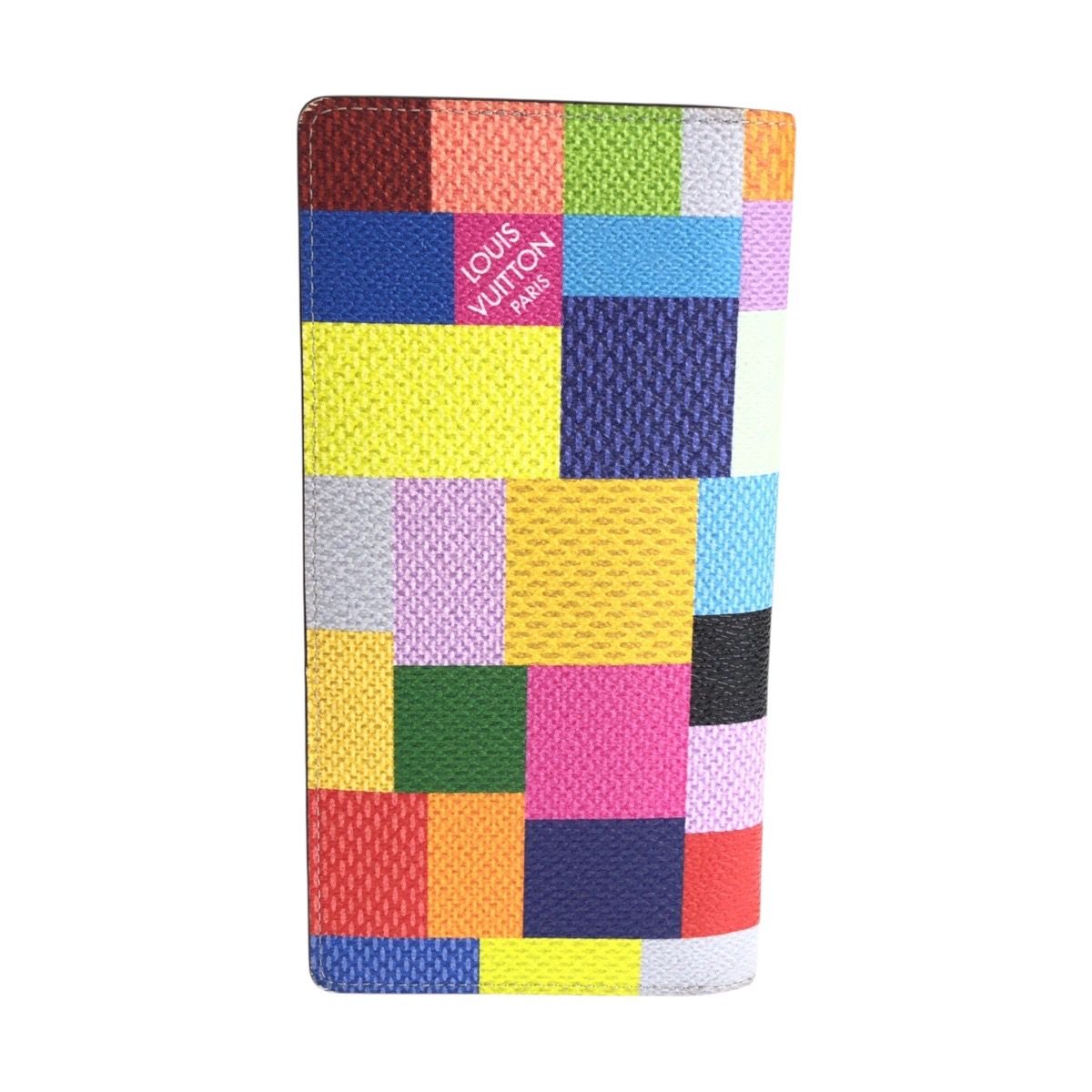 Louis Vuitton Damier Graphite Portefeuille Brazza NM Multi Color Wallet — view 2