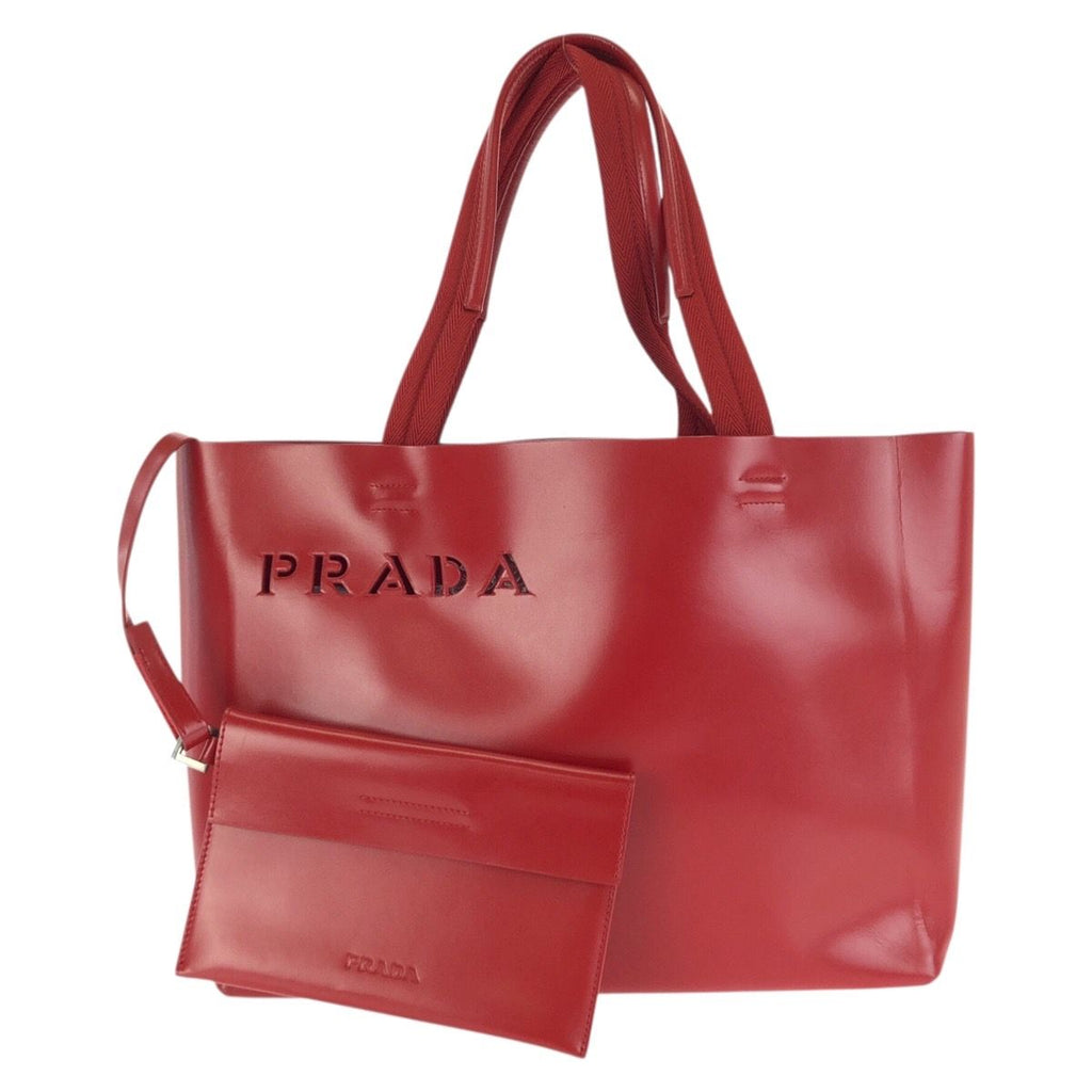 Prada Logo Tote