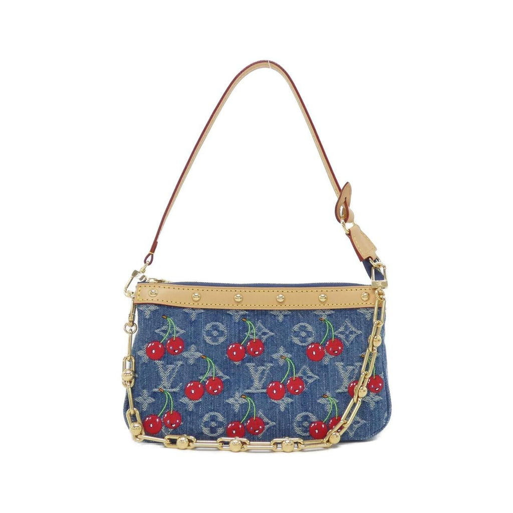Louis Vuitton Monogram Cherry Denim Pouch
