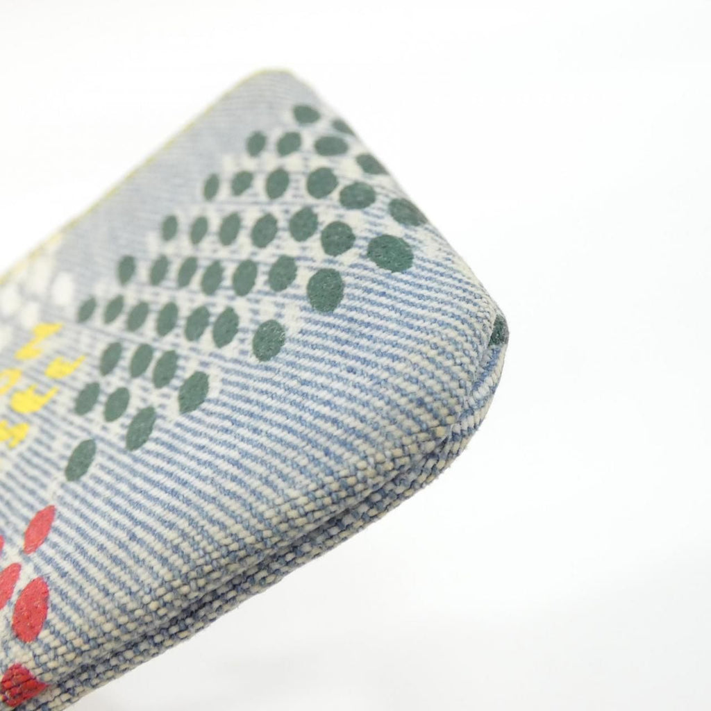 Louis Vuitton LV Birds Damier Denim Pochette Cles Coin Case — view 3