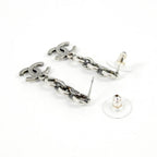 Chanel Earrings Silver — view 3