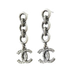Chanel Earrings Silver — view 2