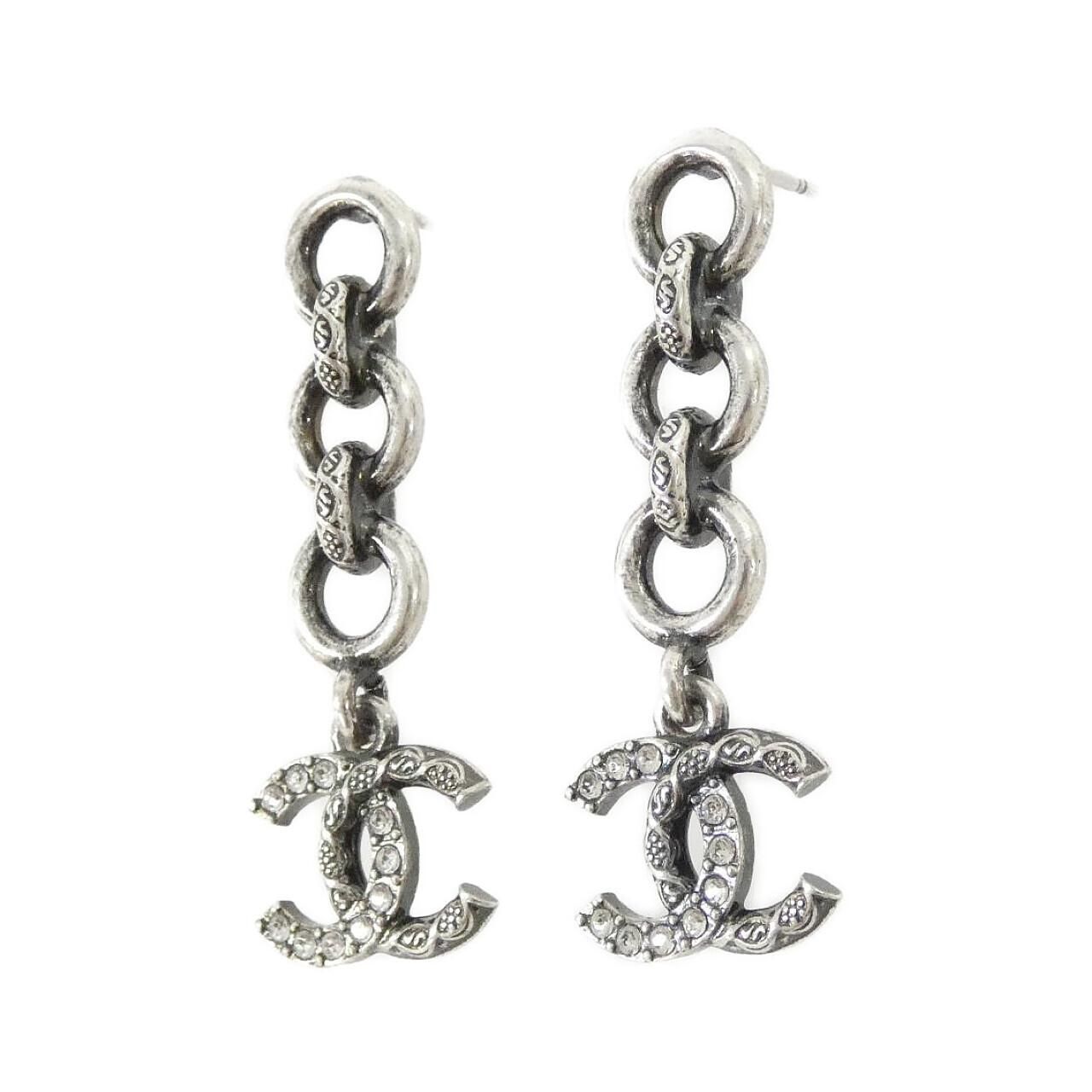 Chanel Earrings Silver — view 2