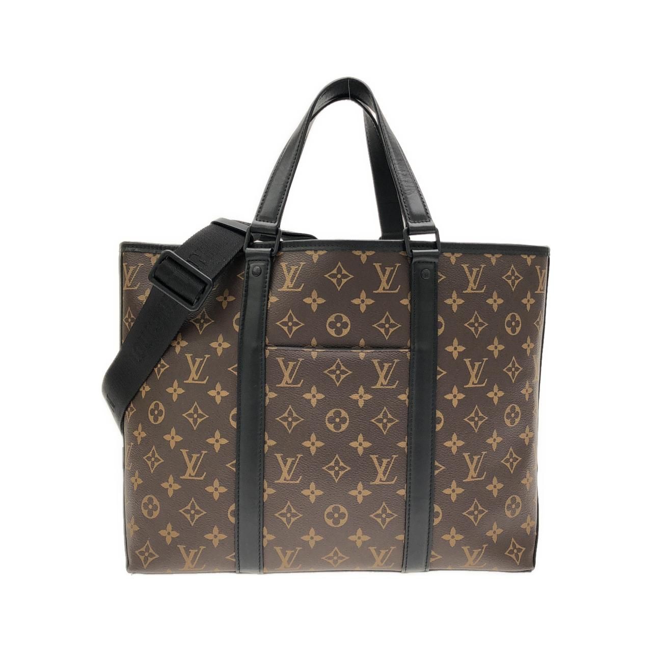 Louis Vuitton Monogram Macassar Weekend Tote PM